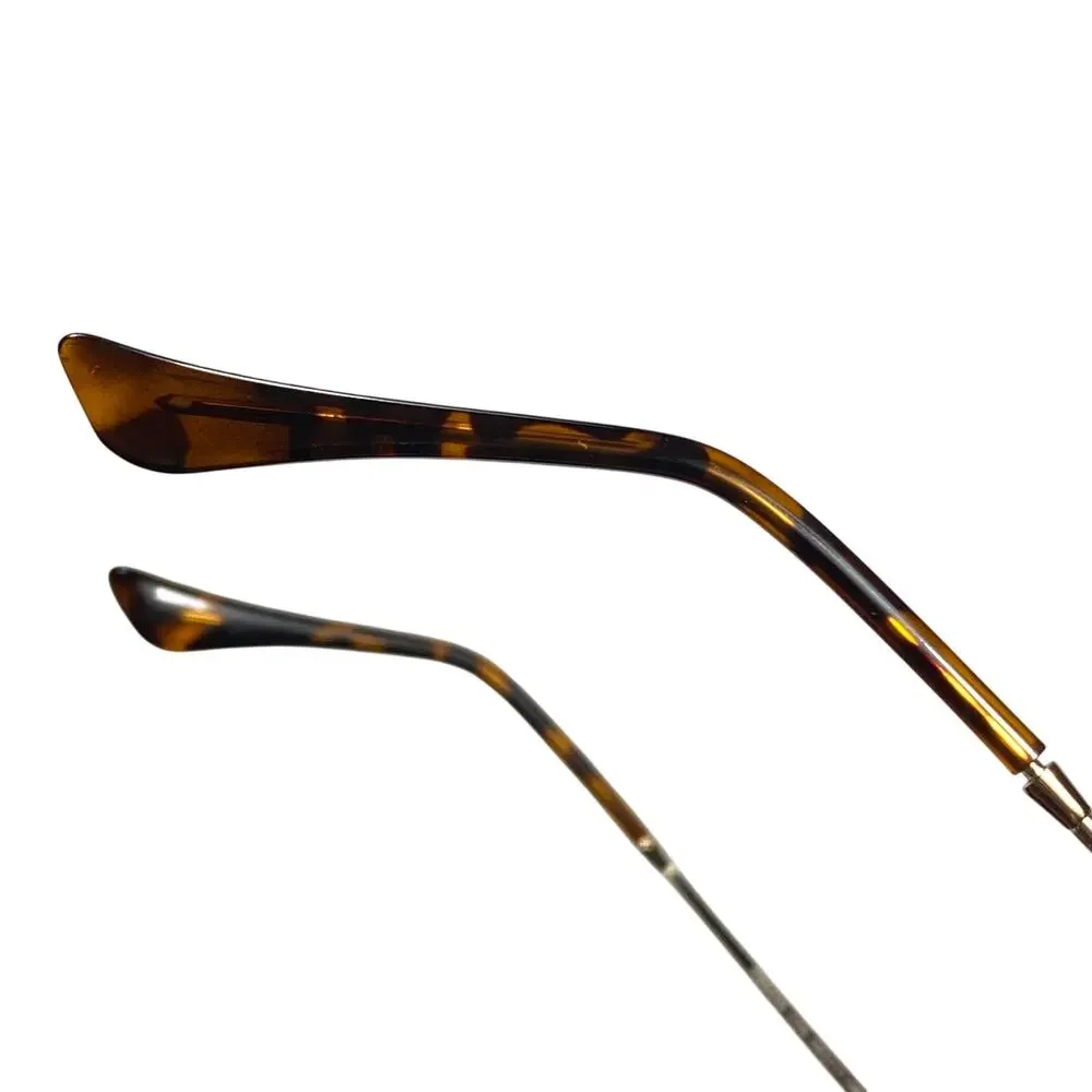 Ray-Ban RBPILOT RB6456 Gold Aviator Eyeglasses Frames Only 54-17-140 Italy